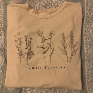 Wildflower Cropped Tee